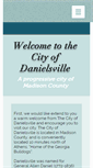 Mobile Screenshot of cityofdanielsville.us